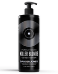 Danger Jones Killer Blonde - Instant No-Yellow Purple Toning Conditioner for Icy Blondes - Haircare, 1 Liter