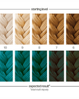 Danger Jones Oblivion - Teal Hair Color - Long-Lasting Dye - Haircare, Hair Dye