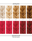 Danger Jones Checkmate - Hot Red Hair Color - Long-Lasting Dye - Haircare, Hair Dye