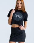 Vinyl Crop Tee