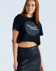Vinyl Crop Tee