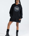 Vinyl Oversized Hoodie