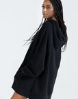 Vinyl Oversized Hoodie