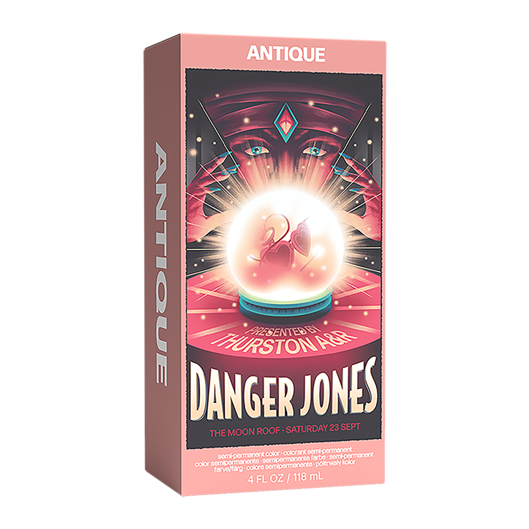 Danger Jones Antique - Rose Gold Hair Color - Long-Lasting Dye - Haircare, Hair Dye