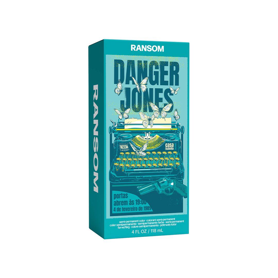 Danger Jones Ransom - Light Teal Hair Color - Long-Lasting Dye - Haircare, Hair Dye