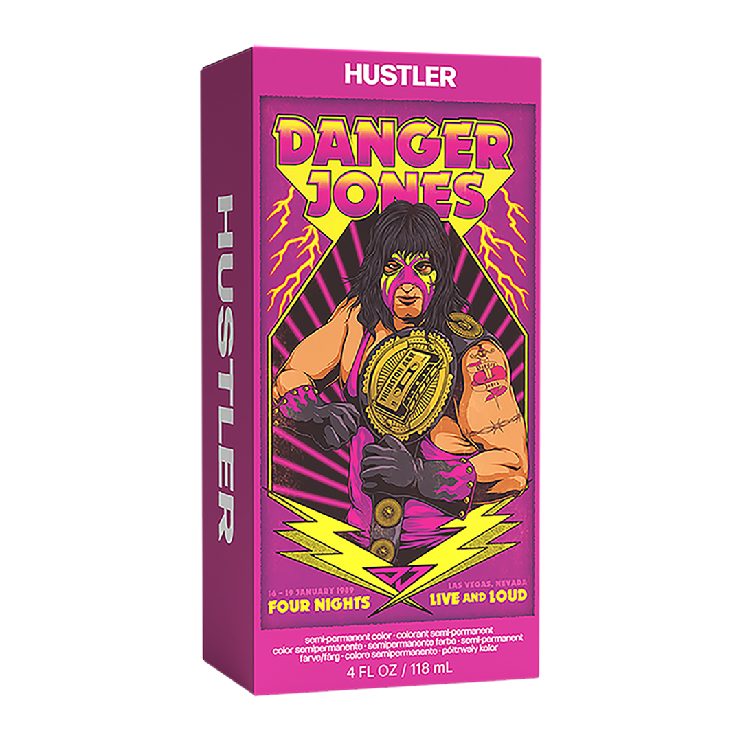 Danger Jones Hustler - Pink Hair Color - Long-Lasting Dye - Haircare, Hair Dye