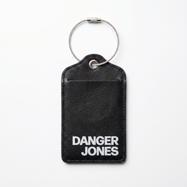 Logo Luggage Tag | Black