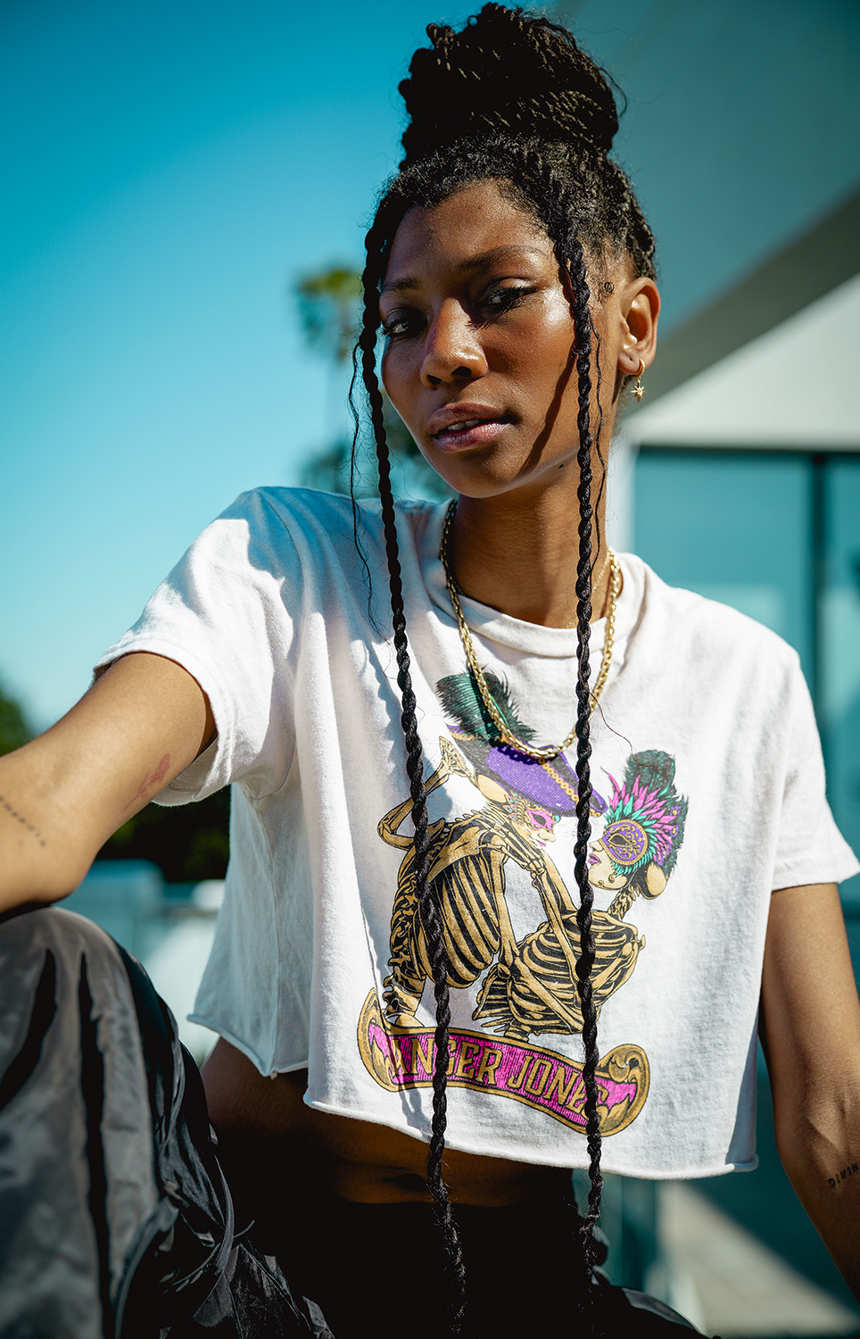 Masquerade Crop Tee "Limited Edition"