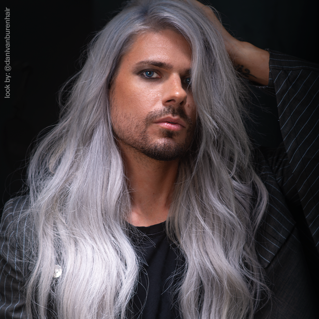 Danger Jones Cyclone - Silver Hair Color - Long-Lasting Dye - Haircare, Hair Dye