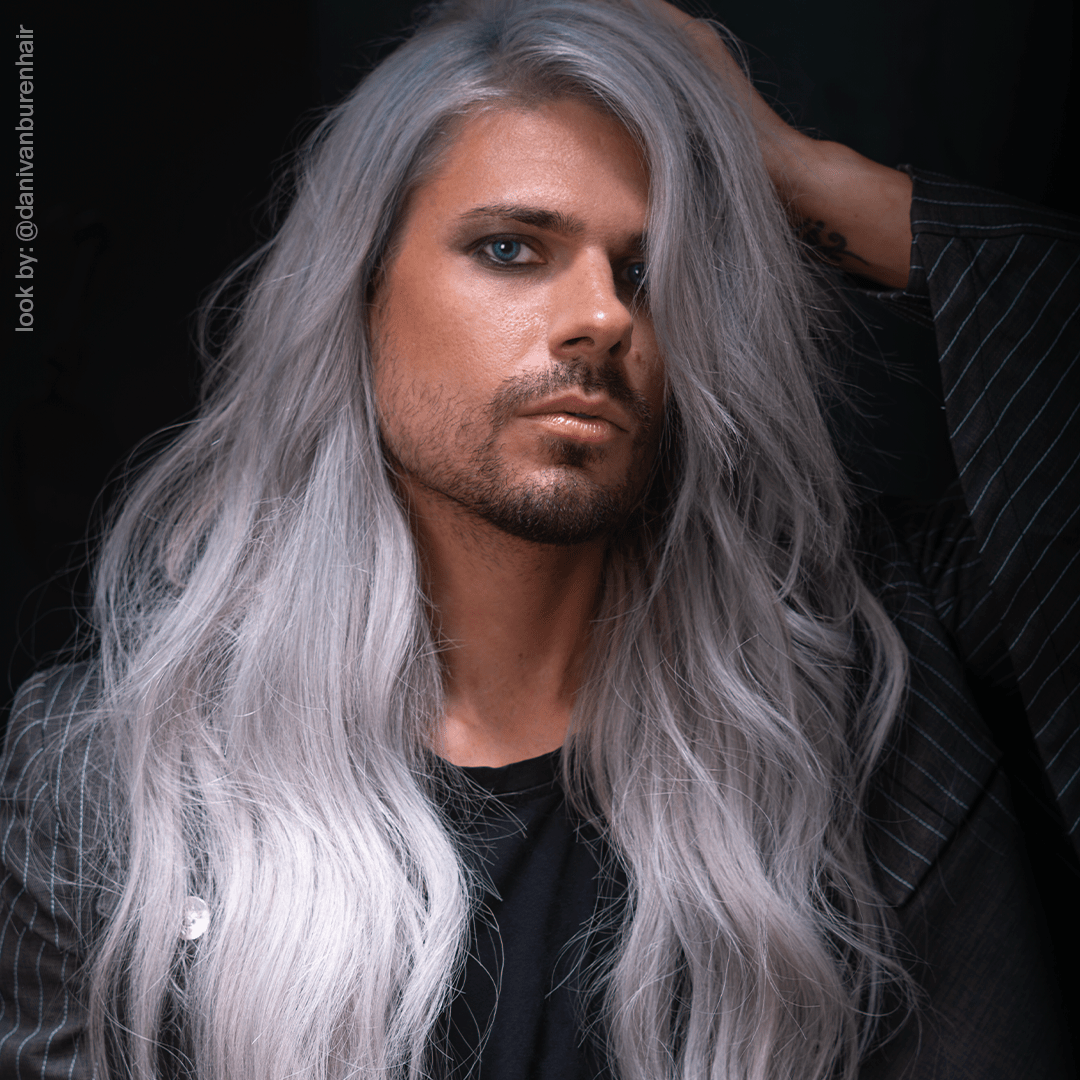 Danger Jones Cyclone - Silver Hair Color - Long-Lasting Dye - Haircare, Hair Dye