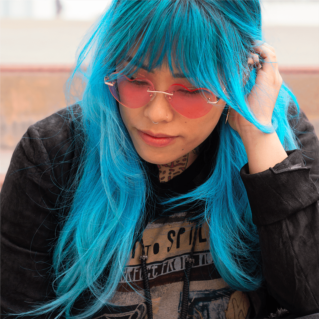 Danger Jones Poolside - Light Blue Hair Color - Long-Lasting Dye - Haircare, Hair Dye