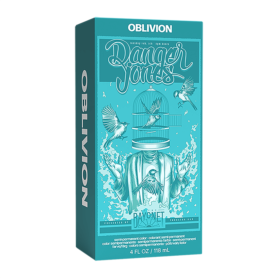 Danger Jones Oblivion - Teal Hair Color - Long-Lasting Dye - Haircare, Hair Dye