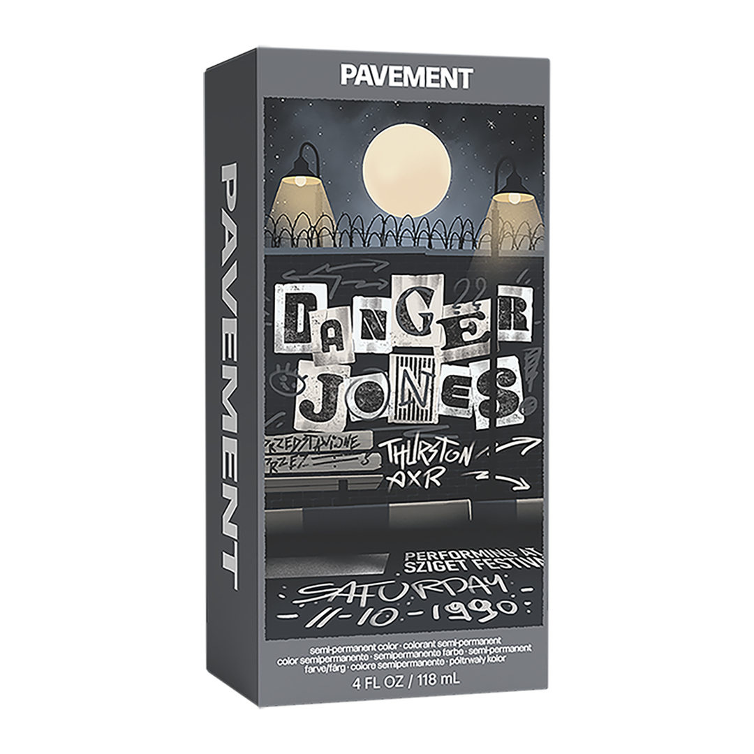 Danger Jones Pavement - Grey Hair Color - Long-Lasting Dye - Haircare, Hair Dye