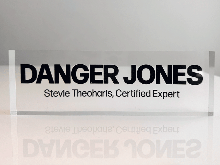 BE SURE TO ORDER NAMEPLATE  WITH YOUR CERTIFICATION EMAIL! This determines the customized name.