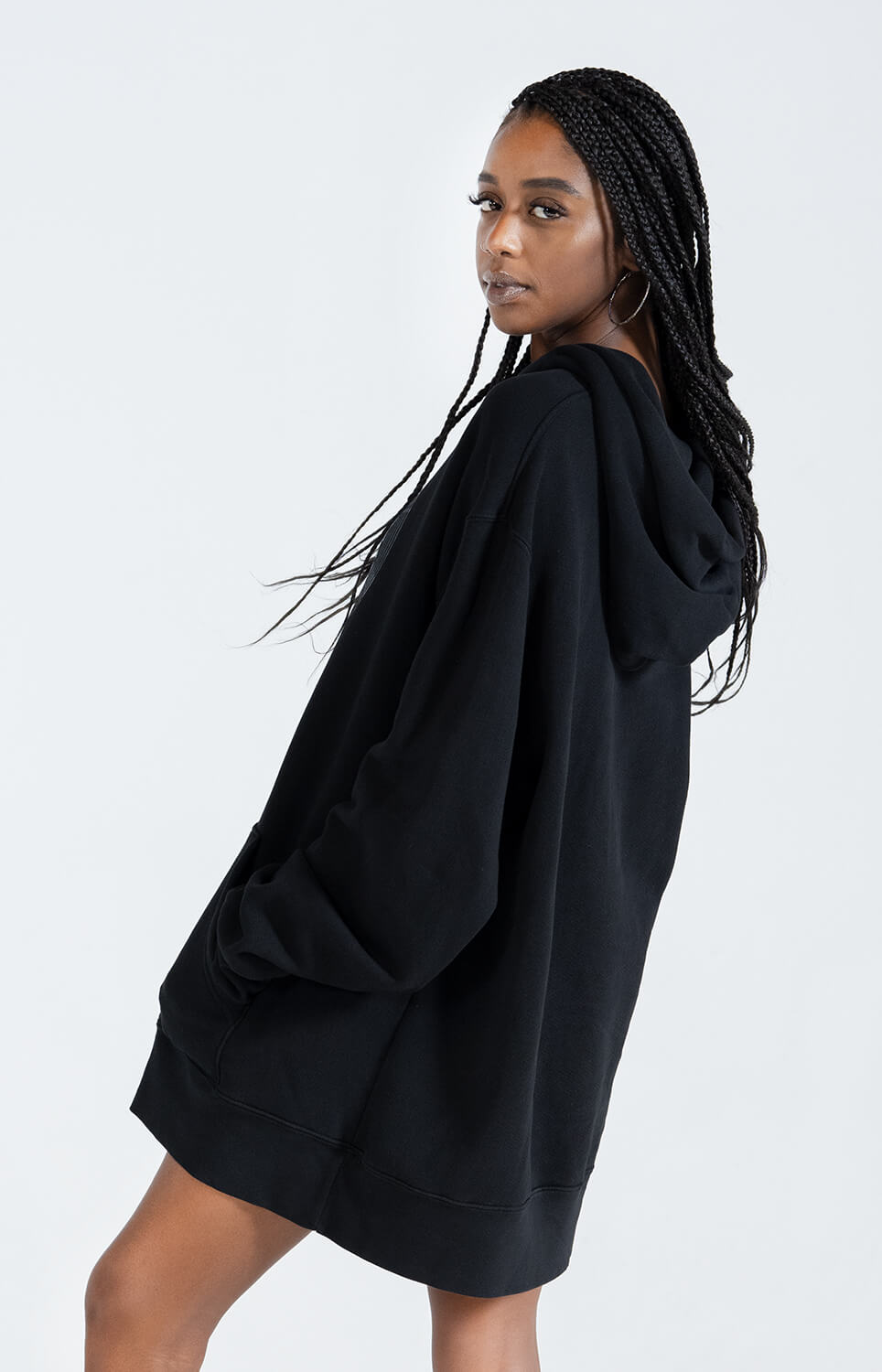 Vinyl Oversized Hoodie