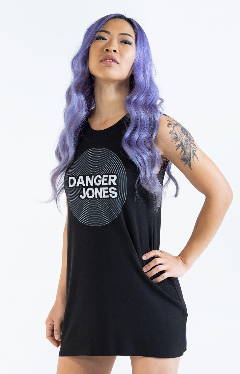 Vinyl Tank Dress